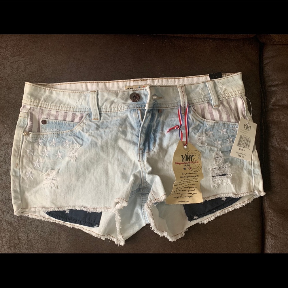 American flag shorties